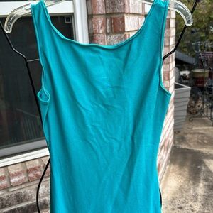 NOS Vintage 1980s Flextard One Piece Dance Spandex Jumpsuit Dance Outfit m USA